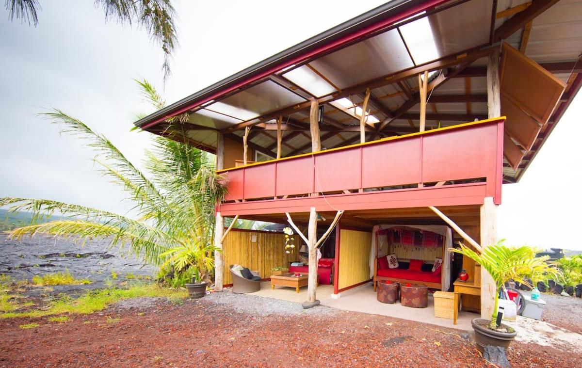 The Magical Lava Temple With Epic Volcano Views! Kehena Esterno foto