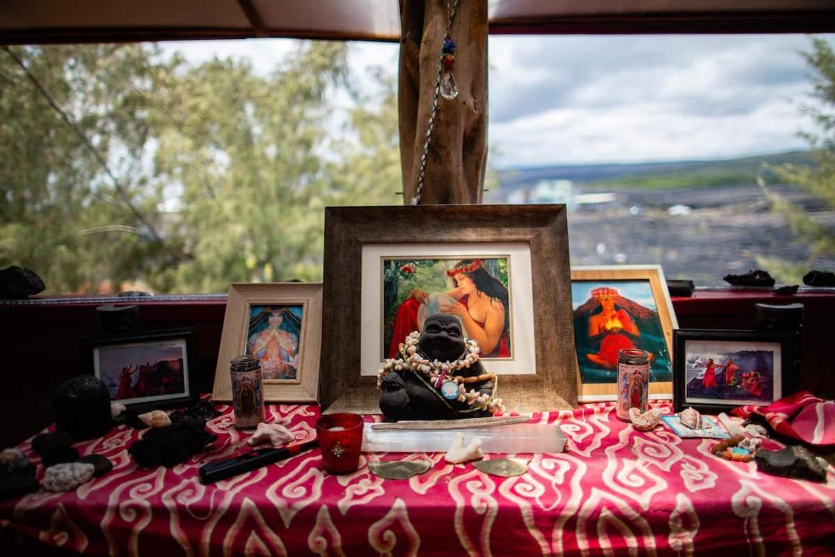The Magical Lava Temple With Epic Volcano Views! Kehena Esterno foto