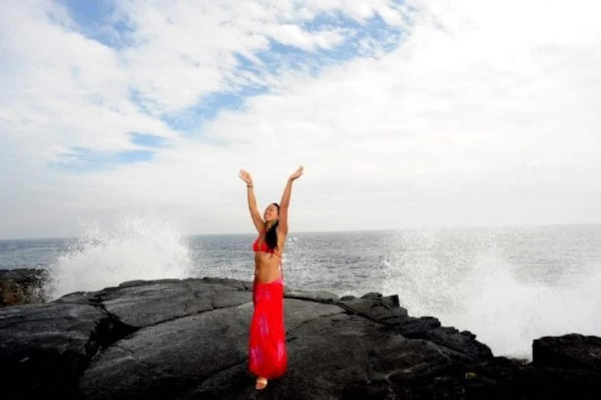 The Magical Lava Temple With Epic Volcano Views! Kehena Esterno foto